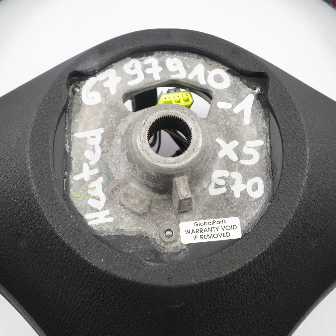 Steering Wheel BMW X5 E70 Heated NEW Black Leather Sport M-tricolored - SKU 6797910-1 - Part number 6797910