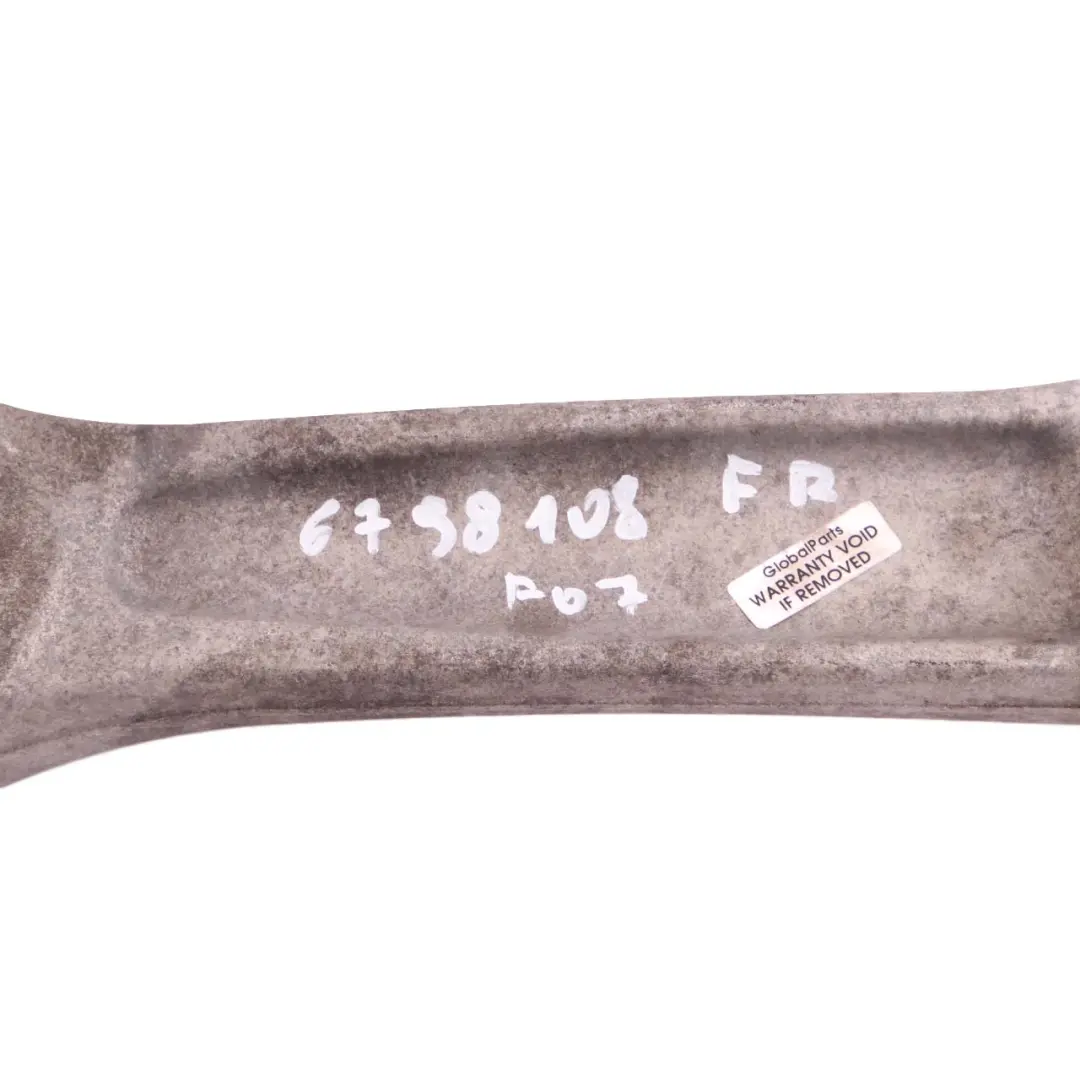 Wishbone Control Arm Front Right Lower Axle Tension Strut Rod pour BMW F01 F07 GT à propos du numéro de pièce 6798108 BMW F01 F07 GT Wishbone Control Arm Front Right Lower Axle Tension Strut Rod - SKU 6798108 - Numéro de pièce 6798108