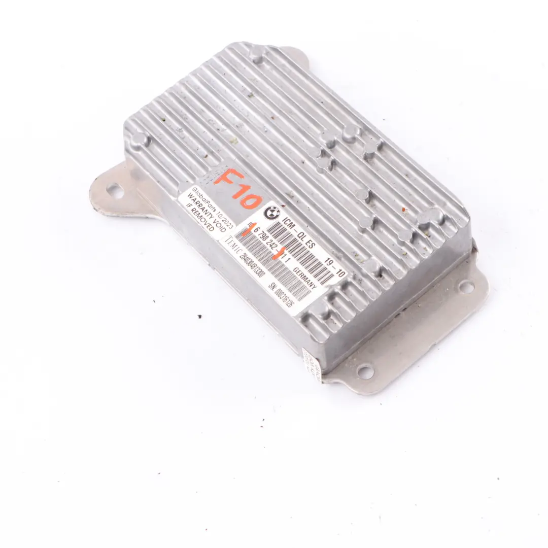 Modulo ICM Gestione integrata telaio QL ES Unità controllo 6799659 per BMW F10 F11 con numero di parte 6798242 BMW F10 F11 Modulo ICM Gestione integrata telaio QL ES Unità controllo 6799659 - SKU 6798242 - Numero di parte 6798242