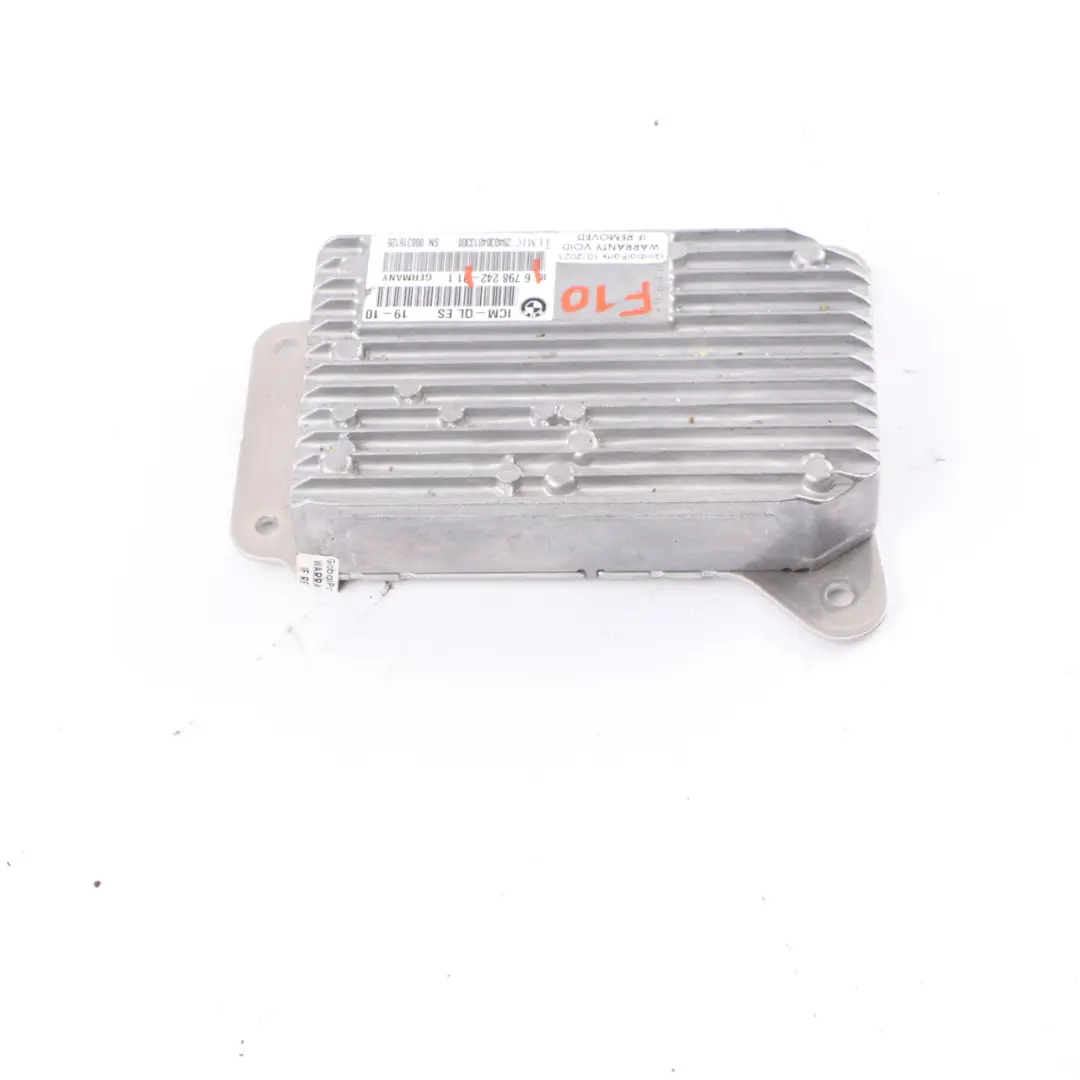 ICM Module BMW F10 F11 Integrated Chassis Management QL ES Control Unit to with Part number 6798242 ICM Module BMW F10 F11 Integrated Chassis Management QL ES Control Unit - SKU 6798242 - Part number 6798242