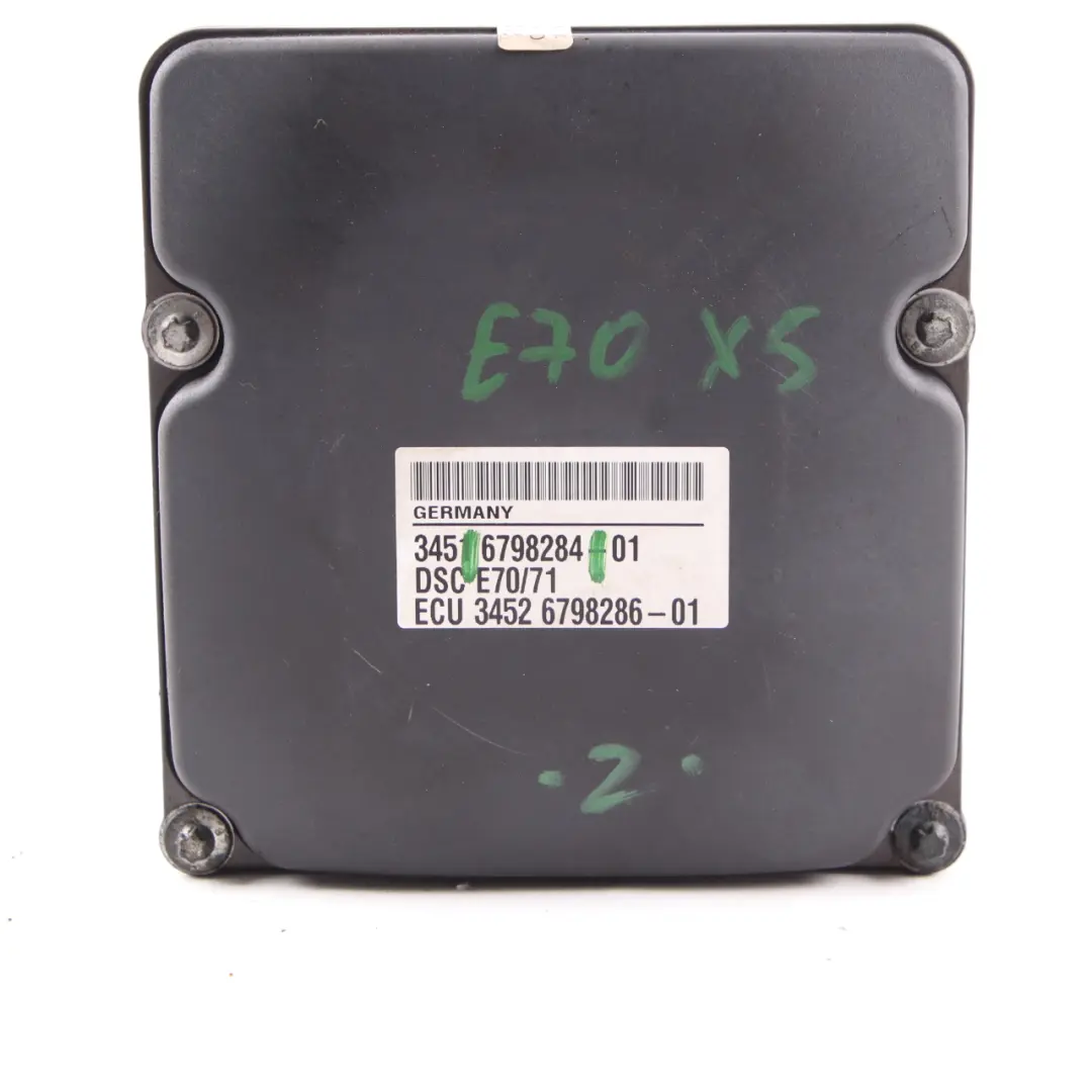 Pompa DSC Modulo Unità Idraulica X6 E71 6798286 per BMW X5 E70 con numero di parte 6798284 BMW X5 E70 Pompa DSC Modulo Unità Idraulica X6 E71 6798286 - SKU 6798284 - Numero di parte 6798284