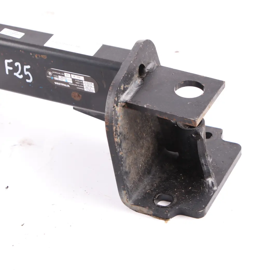 Bumper BMW X3 F25 Westfalia Carrier Support Bar Towing Hitch Bar to Rear with Part number 6798714 Rear Bumper BMW X3 F25 Westfalia Carrier Support Bar Towing Hitch Bar - SKU 6798714 - Part number 6798714