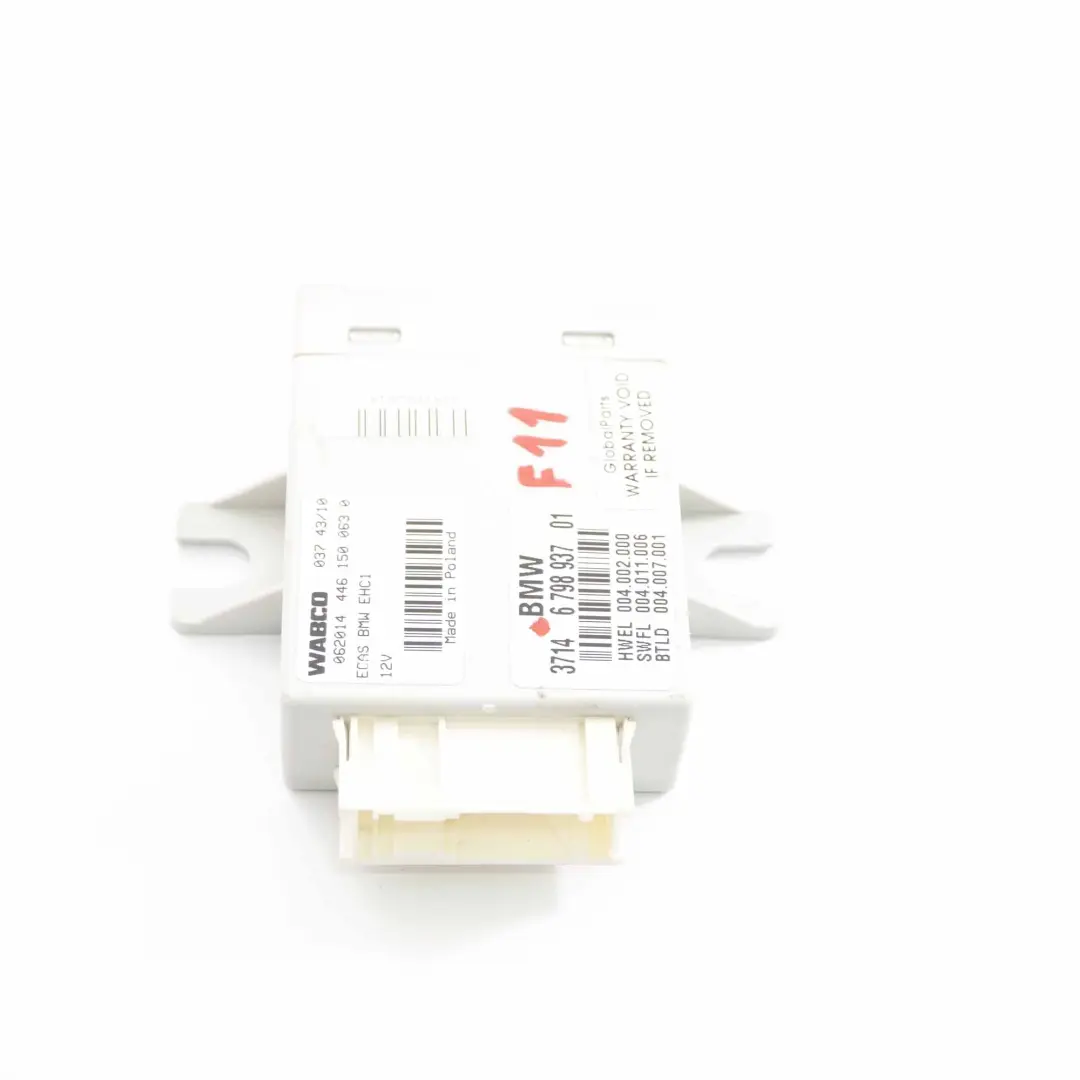 Moduł Sterownik Zawieszenia Pneumatycznego do BMW F11 o numerze 6798937 BMW F11 Moduł Sterownik Zawieszenia Pneumatycznego - SKU 6798937 - Numer Części 6798937