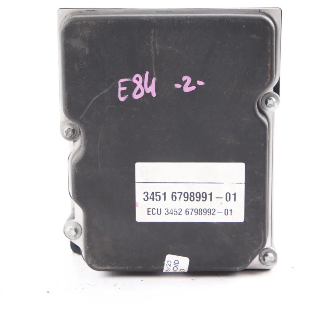 BMW X1 E84 Pompe frein Unité hydraulique Module DSC freinage 6798992 - SKU 6798991 - Numéro de pièce 6798991