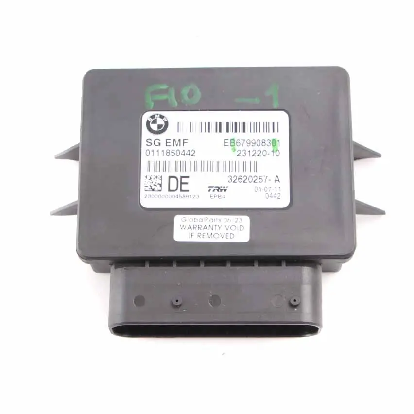 Control Unit BMW F10 F11 X3 F25 Parking Brake Handbrake Module EMF  - SKU 6799083-1 - Part number 6799083