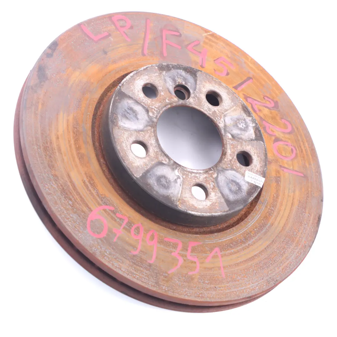Bremse Scheibe BMW F45 X1 F48 Mini F54 F60 Vorne Links Rechts 307X24  - SKU 6799351 - Teilenummer 6799351