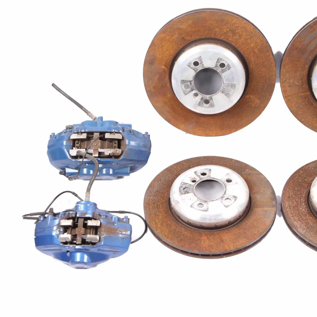Front Rear Left Right N/O/S Brake Disc Caliper Set to BMW F30 F31 F32 LCI M Sport with Part number 6875649 BMW F30 F31 F32 LCI M Sport Front Rear Left Right N/O/S Brake Disc Caliper Set - SKU 6799469-2 - Part number 6875649