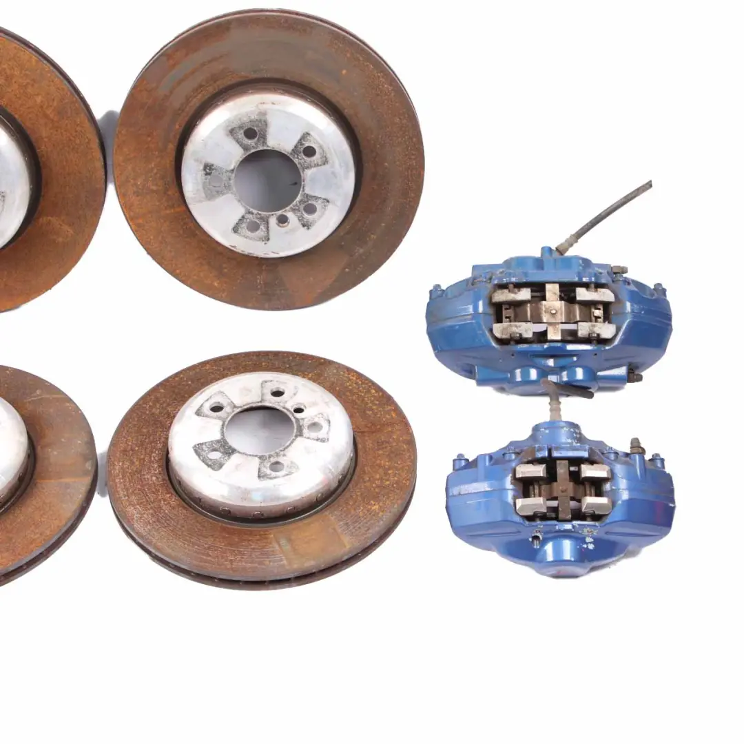 Front Rear Left Right N/O/S Brake Disc Caliper Set to BMW F30 F31 F32 LCI M Sport with Part number 6875649 BMW F30 F31 F32 LCI M Sport Front Rear Left Right N/O/S Brake Disc Caliper Set - SKU 6799469-2 - Part number 6875649