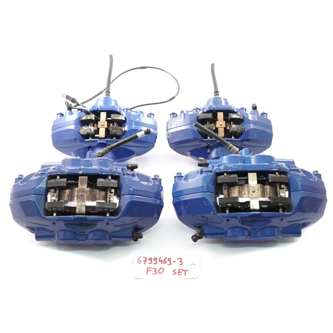  Brake Caliper Set BMW F80 M3 F82 M4 M Sport Front Rear Left Right Calipers - SKU 6799469-3 - Part number 6799469
