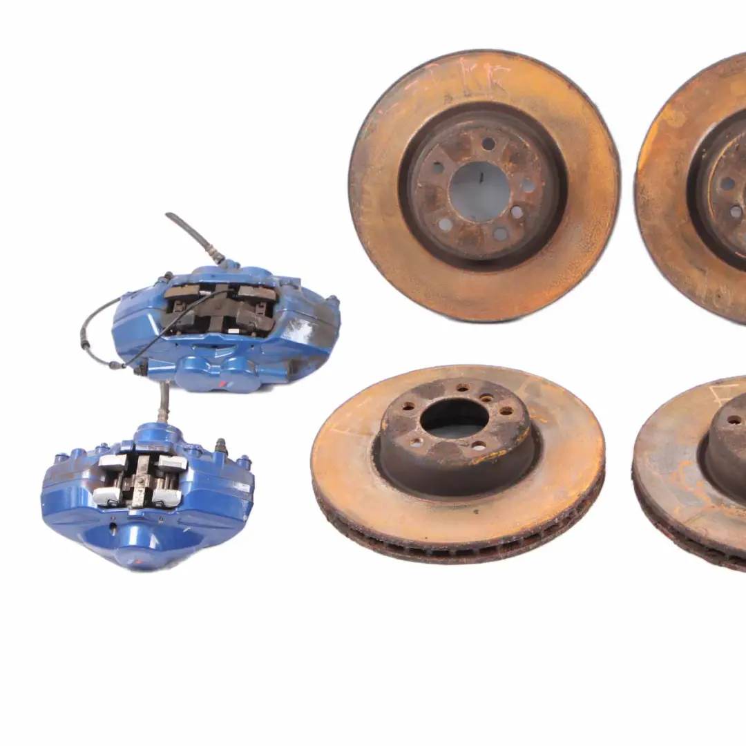 Brake Set BMW F30 F31 LCI M Sport Front Rear Left Right N/O/S Disc Caliper Set to with Part number 6799469 Brake Set BMW F30 F31 LCI M Sport Front Rear Left Right N/O/S Disc Caliper Set - SKU 6799469-4 - Part number 6799469