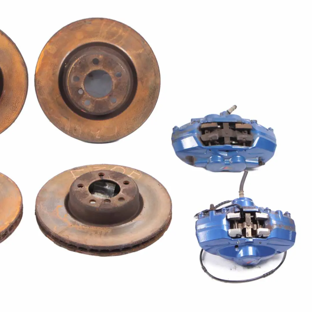 Brake Set BMW F30 F31 LCI M Sport Front Rear Left Right N/O/S Disc Caliper Set to with Part number 6799469 Brake Set BMW F30 F31 LCI M Sport Front Rear Left Right N/O/S Disc Caliper Set - SKU 6799469-4 - Part number 6799469