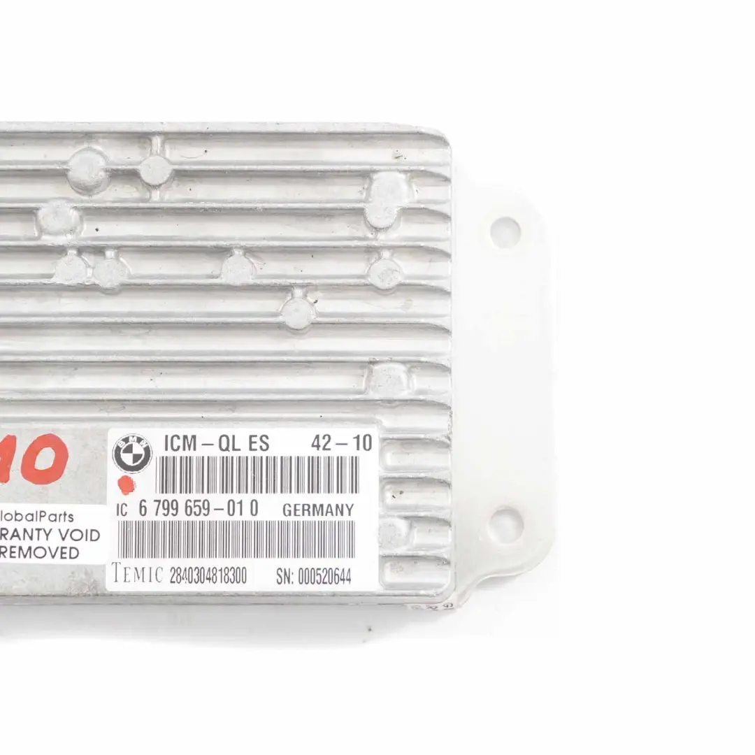 Modulo ICM Gestione Telaio Integrata QL ES Unità Controllo per BMW F10 F11 con numero di parte 6799659 BMW F10 F11 Modulo ICM Gestione Telaio Integrata QL ES Unità Controllo - SKU 6799659 - Numero di parte 6799659