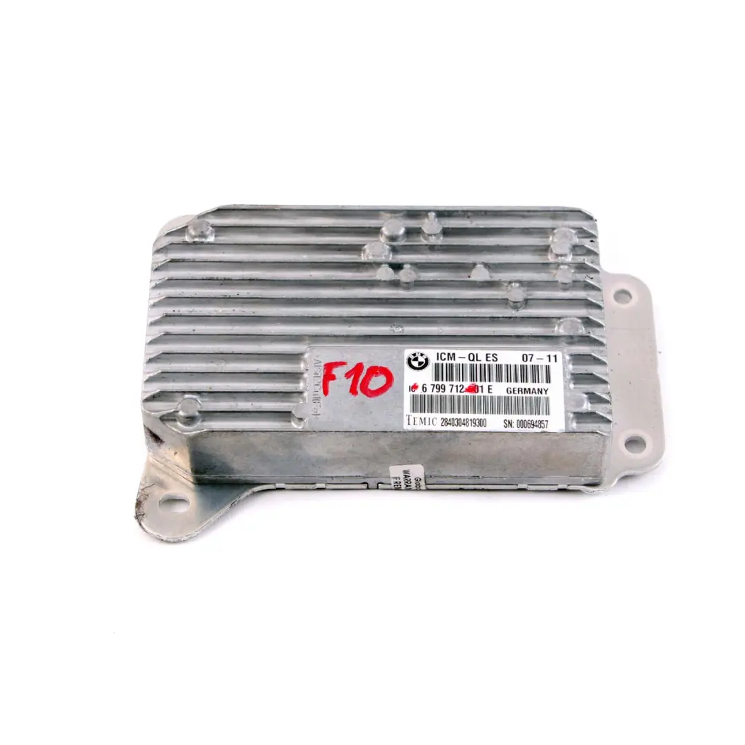 ICM Unidad De Control De Gestión Módulo DSC Frenos para BMW F10 F11 con número de pieza 6799712 BMW F10 F11 ICM Unidad De Control De Gestión Módulo DSC Frenos - SKU 6799712 - Número de pieza 6799712