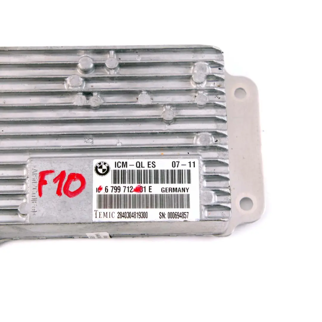 BMW F10 F11 ICM Management Control Unit Module DSC Brakes - SKU 6799712 - Part number 6799712