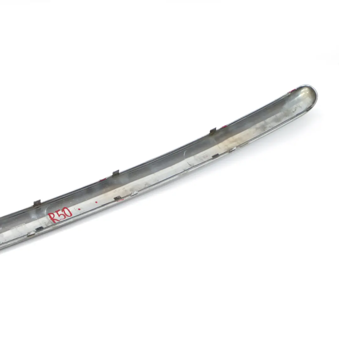 Mini Cooper R50 Rear Bumper Lower Trim Strip Cover Chrome - SKU 6800217 - Part number 6800217