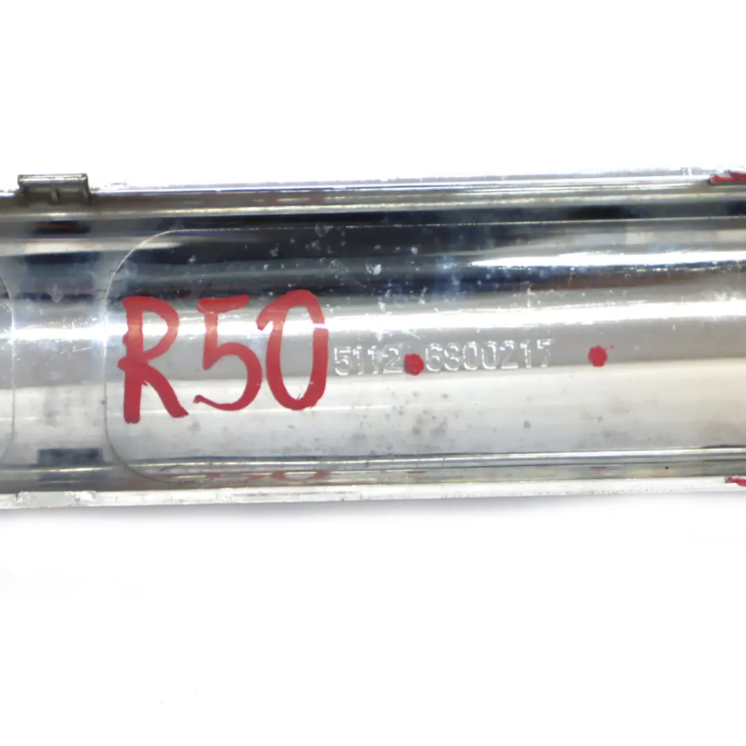 Mini Cooper R50 Garniture inférieure de pare-chocs arrière chromée - SKU 6800217 - Numéro de pièce 6800217