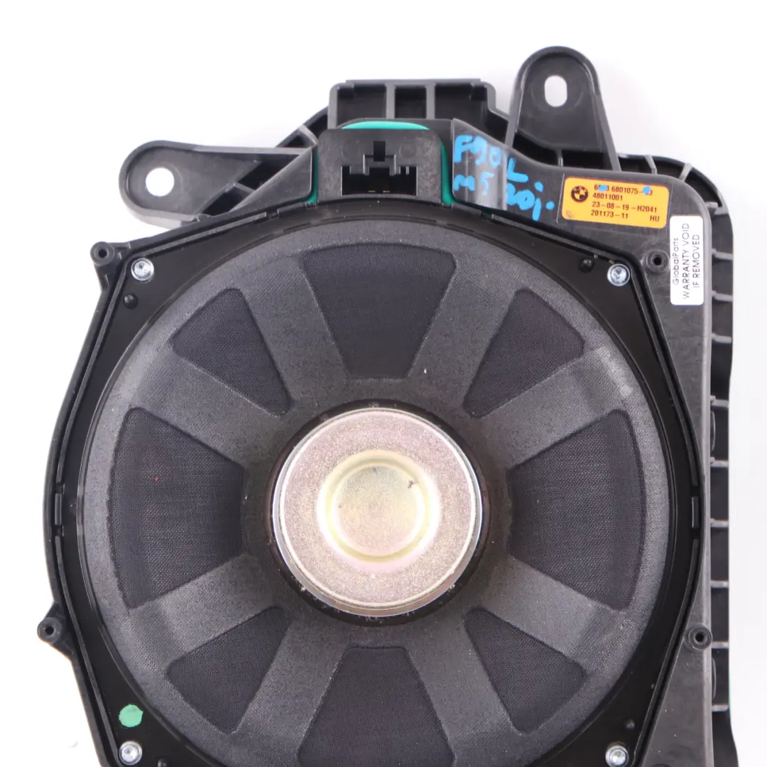  Altoparlante centrale BMW G30 G31 G11 Sinistro Subwoofer Harman Kardon - SKU 6801075 - Numero di parte 6801075