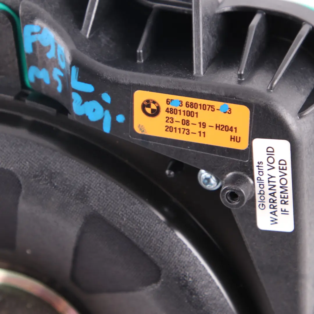  Central Speaker BMW G30 G31 G11 Left N/S Subwoofer Bass Harman Kardon - SKU 6801075 - Part number 6801075