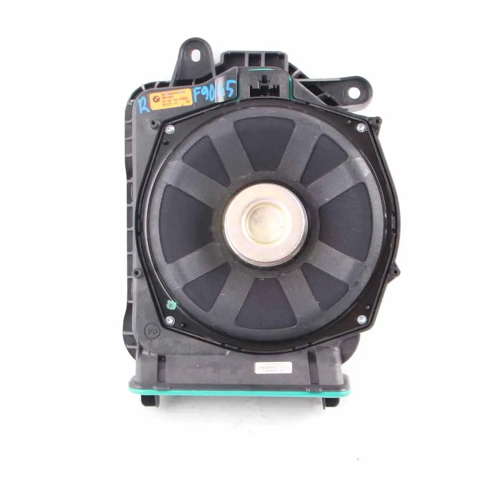 Vorderseite Subwoofer BMW F90 M5 G11 G30 rechts Bass Lautsprecher HiFi für mit Teilenummer 6801076 Vorderseite Subwoofer BMW F90 M5 G11 G30 rechts Bass Lautsprecher HiFi - SKU 6801076 - Teilenummer 6801076