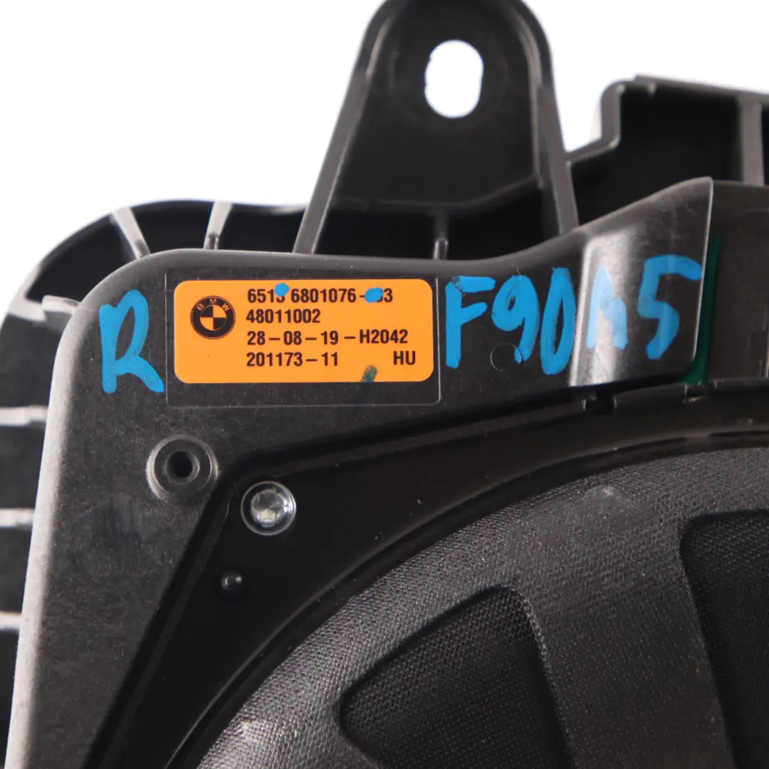 Front Subwoofer BMW F90 M5 G11 G30 Central Right O/S Bass Speaker HiFi to with Part number 6801076 Front Subwoofer BMW F90 M5 G11 G30 Central Right O/S Bass Speaker HiFi - SKU 6801076 - Part number 6801076