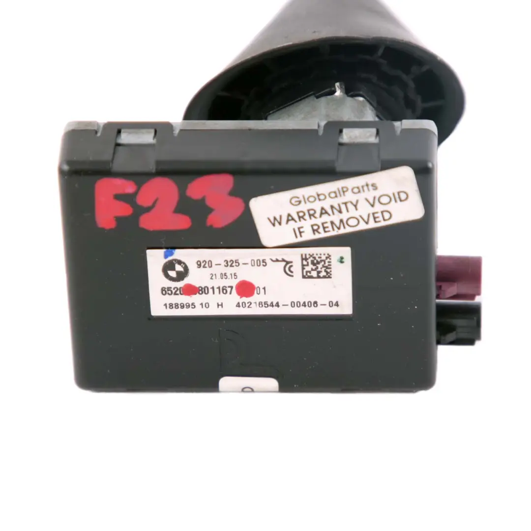 Antenna Aerial AM/FM/TEL to BMW 2 Series F23 Convertible Rear Tailgate with Part number 6801167 BMW 2 Series F23 Convertible Rear Tailgate Antenna Aerial AM/FM/TEL - SKU 6801167 - Part number 6801167