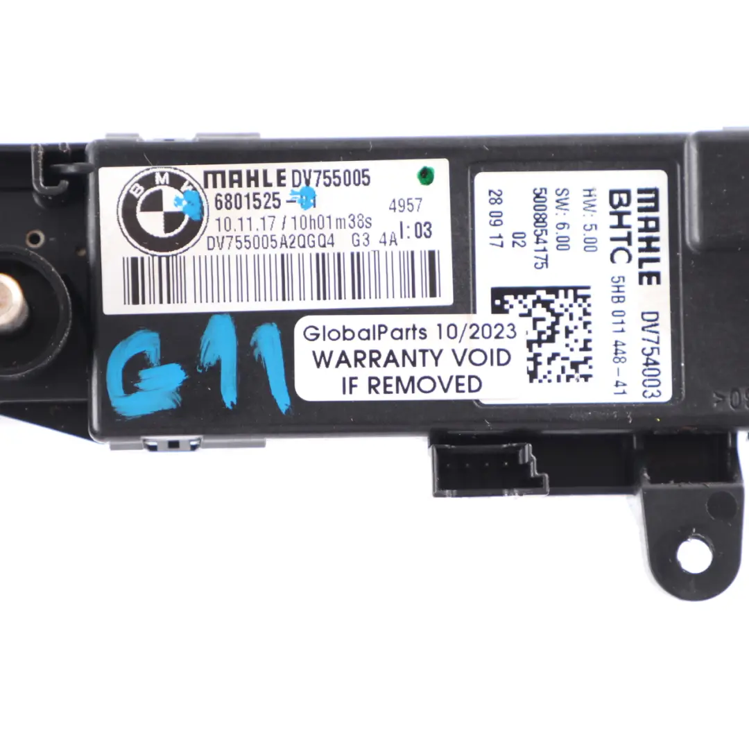 Radiador Auxiliar Eléctrico Matriz Calefactor Delantero para BMW G30 G31 G11 con número de pieza 6801525 BMW G30 G31 G11 Radiador Auxiliar Eléctrico Matriz Calefactor Delantero - SKU 6801525 - Número de pieza 6801525