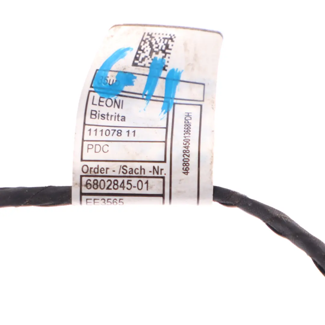 BMW G11 Rear Bumper PDC Wiring Loom Parking Sensor Cable Harness - SKU 6802845 - Part number 6802845