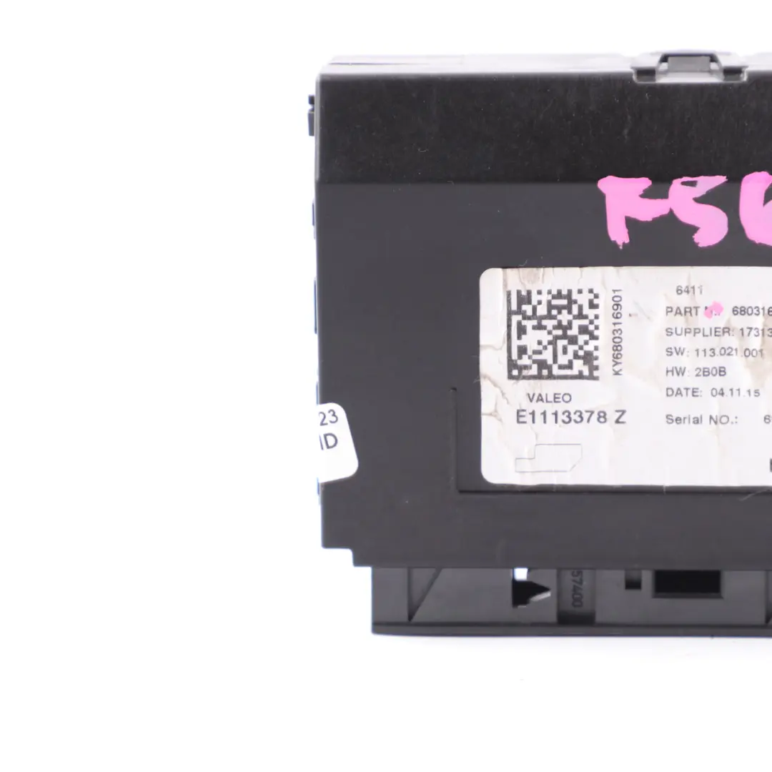 Module climatisation BMW F20 F30 Mini F55 F56 Climatisation A/C Unit 9381113 pour à propos du numéro de pièce 6803169 Module climatisation BMW F20 F30 Mini F55 F56 Climatisation A/C Unit 9381113 - SKU 6803169 - Numéro de pièce 6803169