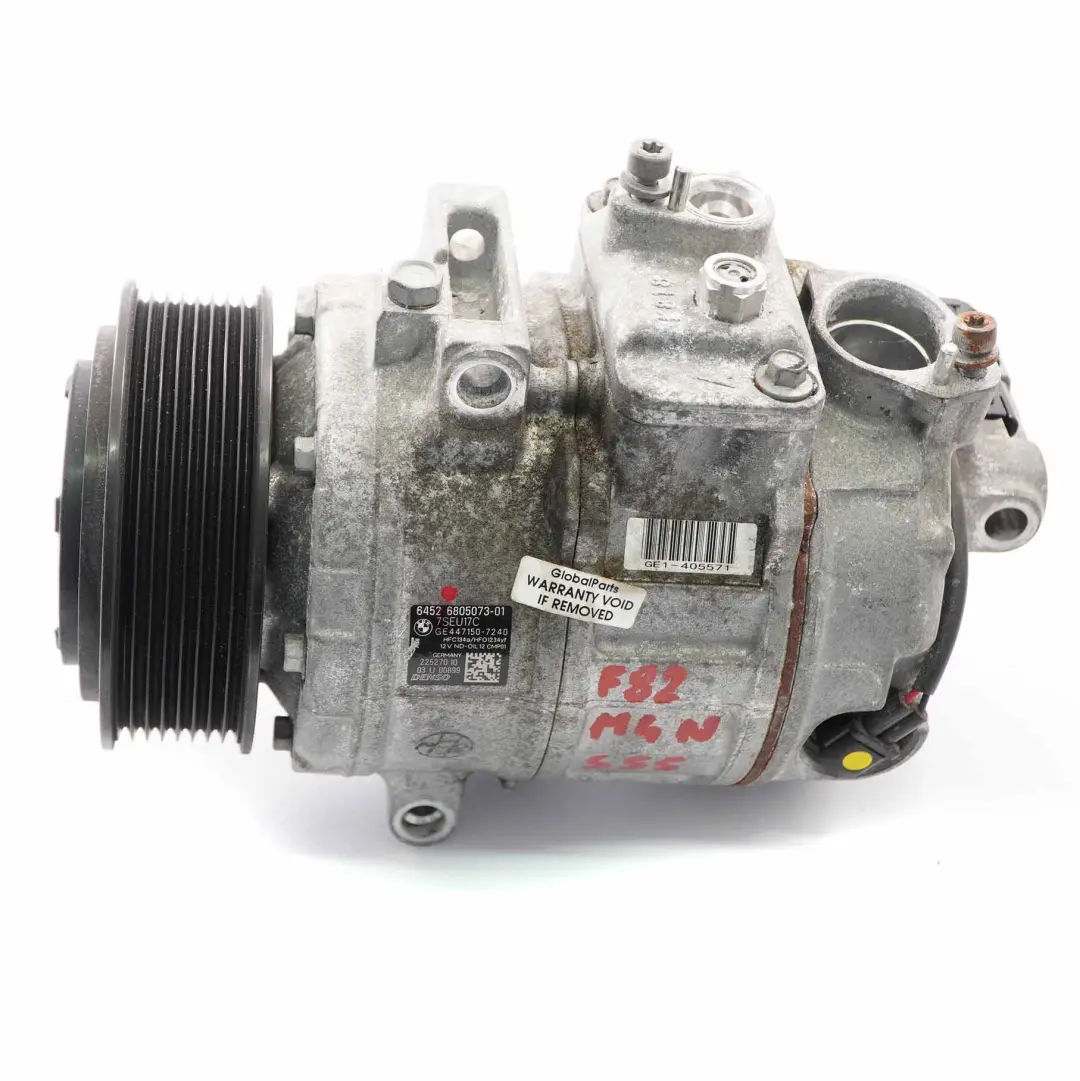 Compressore Aria Condizionata BMW F82 F83 M4 LCI S55 Benzina A/C Pompa - SKU 6805073 - Numero di parte 6805073