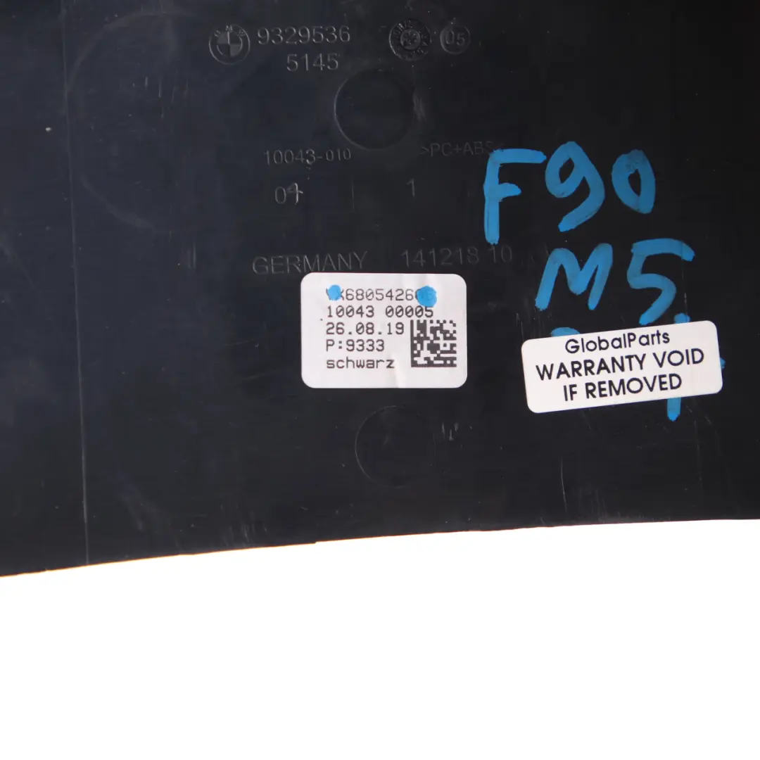 BMW G30 G31 Colonne de Volant Couvre Panneau de Garniture Supérieure - SKU 6805426 - Numéro de pièce 6805426