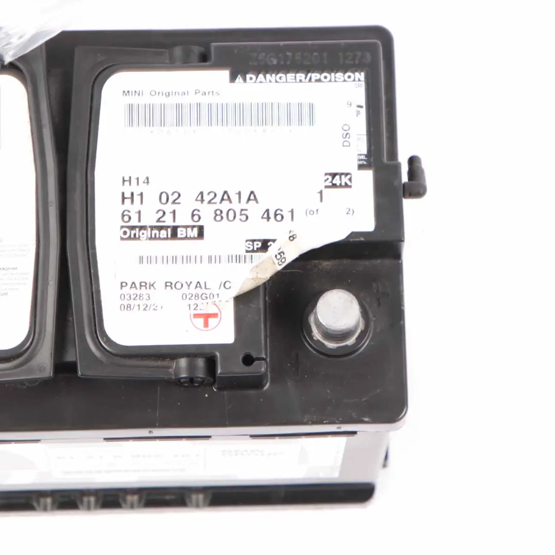 BMW VRLA / AGM 12V Accumulator Battery 70Ah 720A - SKU 6806749 - Part number 6806749