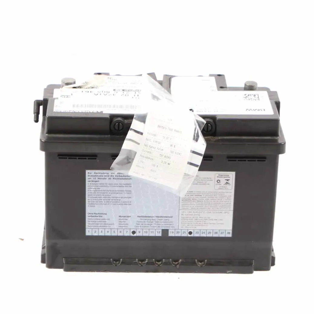 VRLA / AGM 12V Accumulator Battery 70Ah 720A to BMW with Part number 6806749 BMW VRLA / AGM 12V Accumulator Battery 70Ah 720A - SKU 6806749 - Part number 6806749