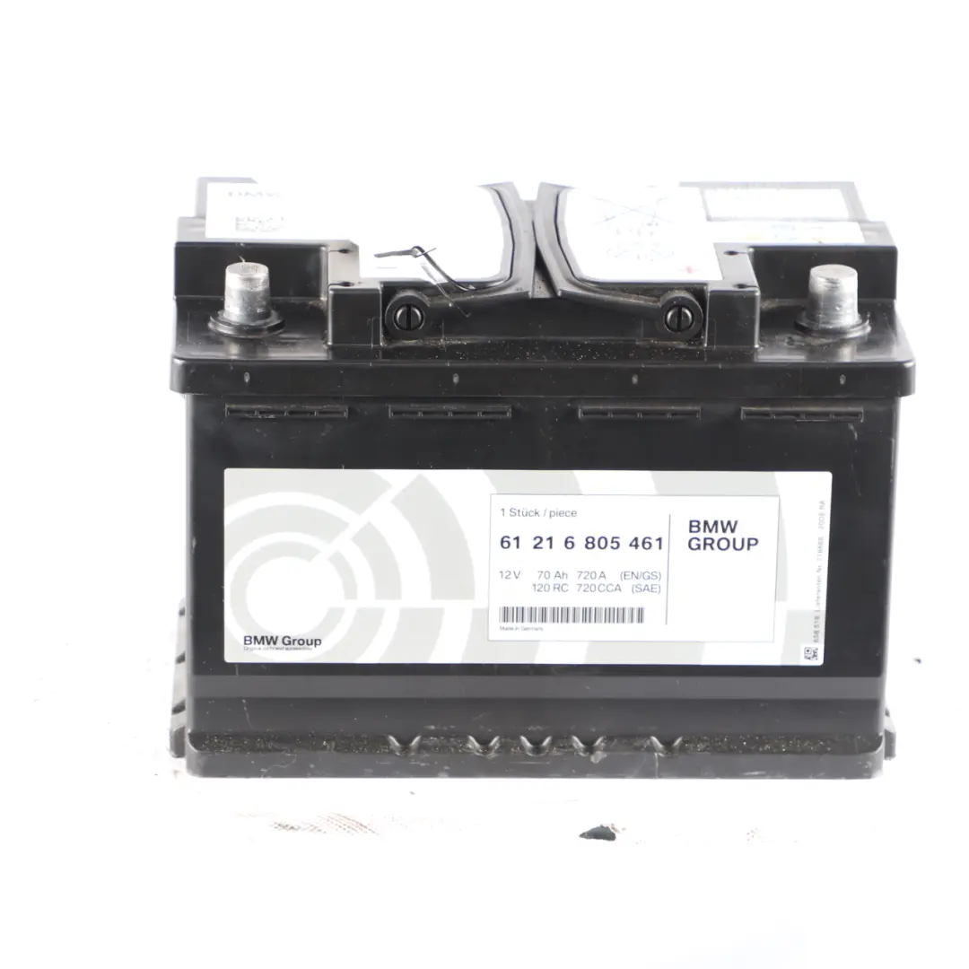 Banner AGM 12V Accumulator Battery 70Ah 720A 6805461 to BMW with Part number 9321980 BMW Banner AGM 12V Accumulator Battery 70Ah 720A 6805461 - SKU 6806757 - Part number 9321980