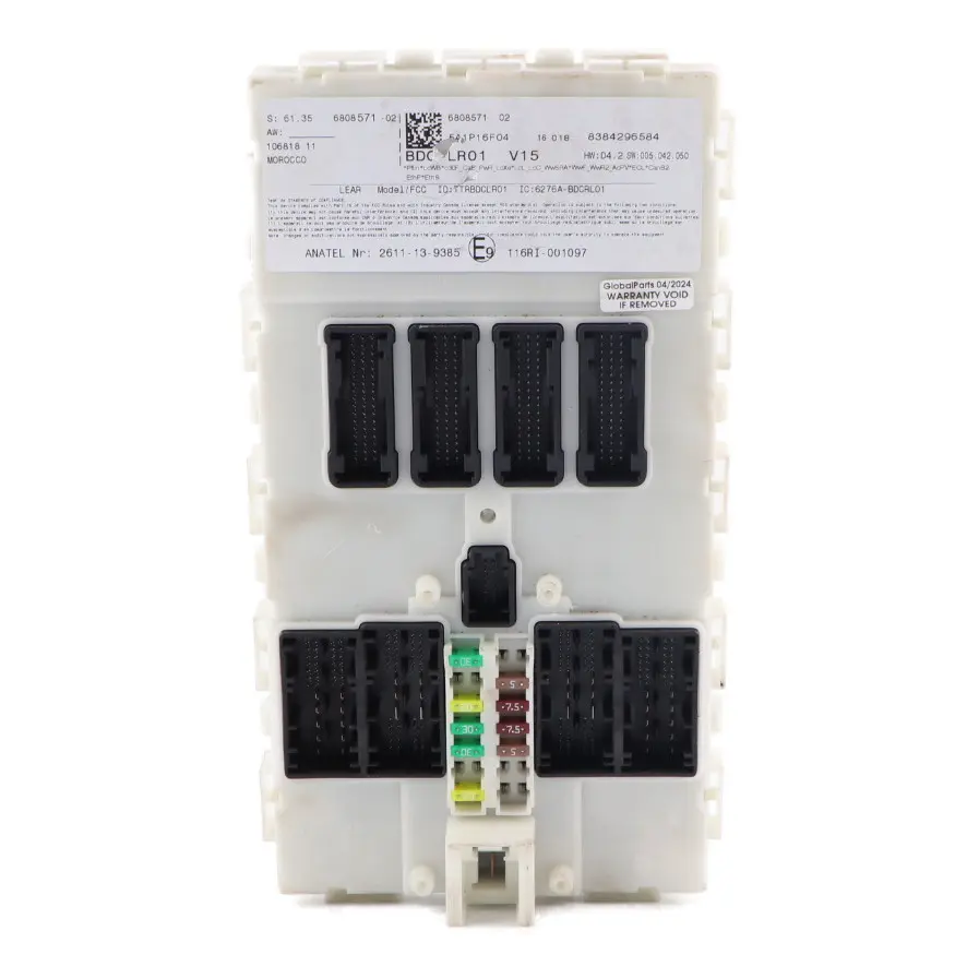 ECU Body Domain Controller BDC Module to Mini Cooper One F54 F55 F56 F60 with Part number 6808571 Mini Cooper One F54 F55 F56 F60 ECU Body Domain Controller BDC Module - SKU 6808571 - Part number 6808571