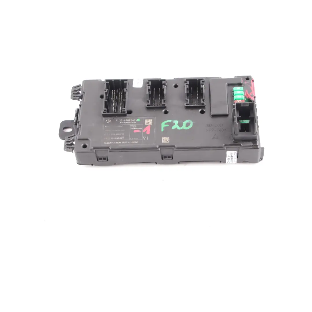 Módulo unidad control de la carrocería REM para BMW F20 F21 F30 F31 F32 con número de pieza 6809049 BMW F20 F21 F30 F31 F32 Módulo unidad control de la carrocería REM - SKU 6809049-1 - Número de pieza 6809049