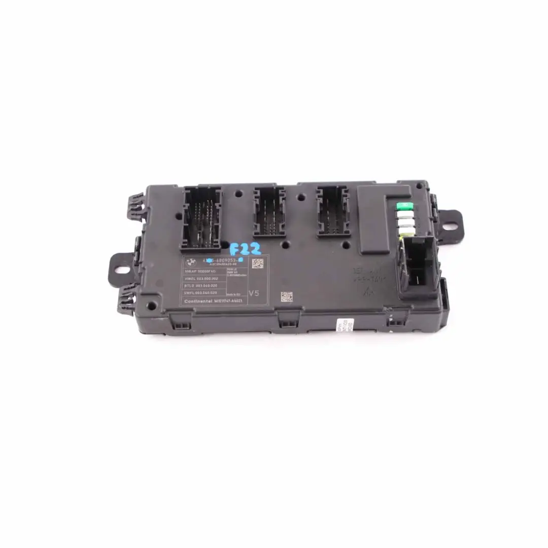 BMW F20 F22 F30 Modulo Posteriore REM Scatola Fusibili Unita Controllo V5 ECU - SKU 6809053 - Numero di parte 6809053