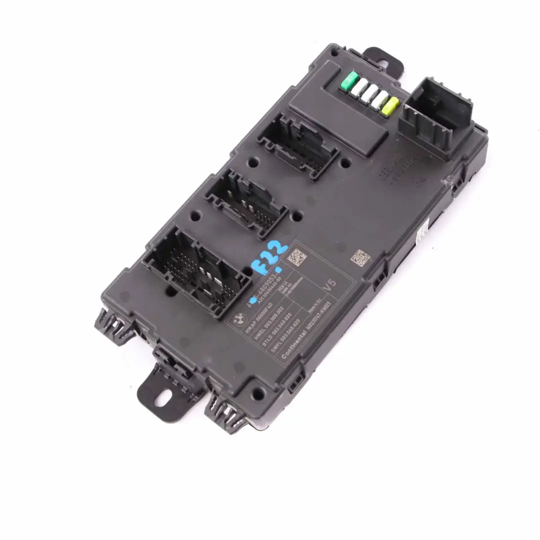 Módulo Electrónico Trasero REM Caja Fusibles V5 ECU para BMW F20 F22 F30 con número de pieza 6809053 BMW F20 F22 F30 Módulo Electrónico Trasero REM Caja Fusibles V5 ECU - SKU 6809053 - Número de pieza 6809053