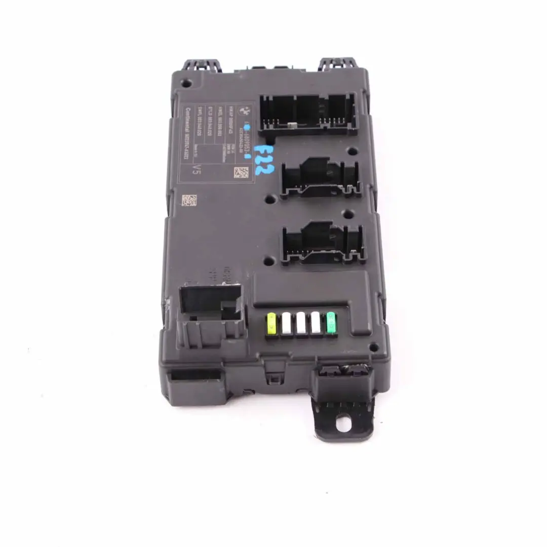 BMW F20 F22 F30 Rear Electronic Module REM Fuse Box Control Unit V5 ECU - SKU 6809053 - Part number 6809053