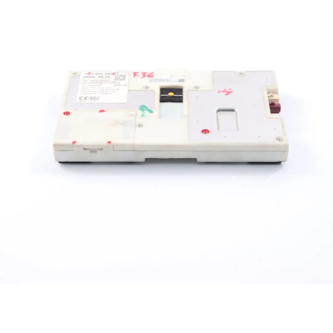 Módulo Telemático Bluetooth Telematik Unidad Control ECU para BMW F30 F36 G11 con número de pieza 6809300 BMW F30 F36 G11 Módulo Telemático Bluetooth Telematik Unidad Control ECU - SKU 6809300 - Número de pieza 6809300