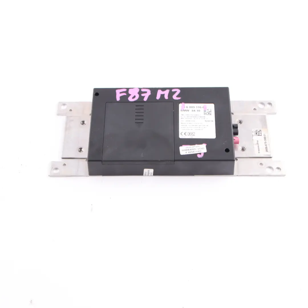  Telematik Modul BMW F10 F20 F23 F30 Bluetooth Kommunikations Steuerung - SKU 6809316 - Teilenummer 6809316