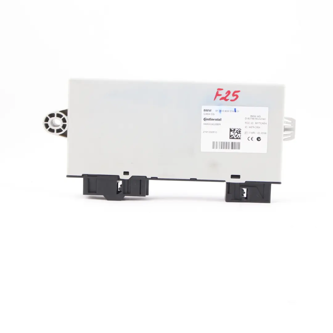  Module CAS4 BMW F01 F07 F10 F11 F12 F25 Lecture des touches de l'unité contrôle - SKU 6809374 - Numéro de pièce 6809374