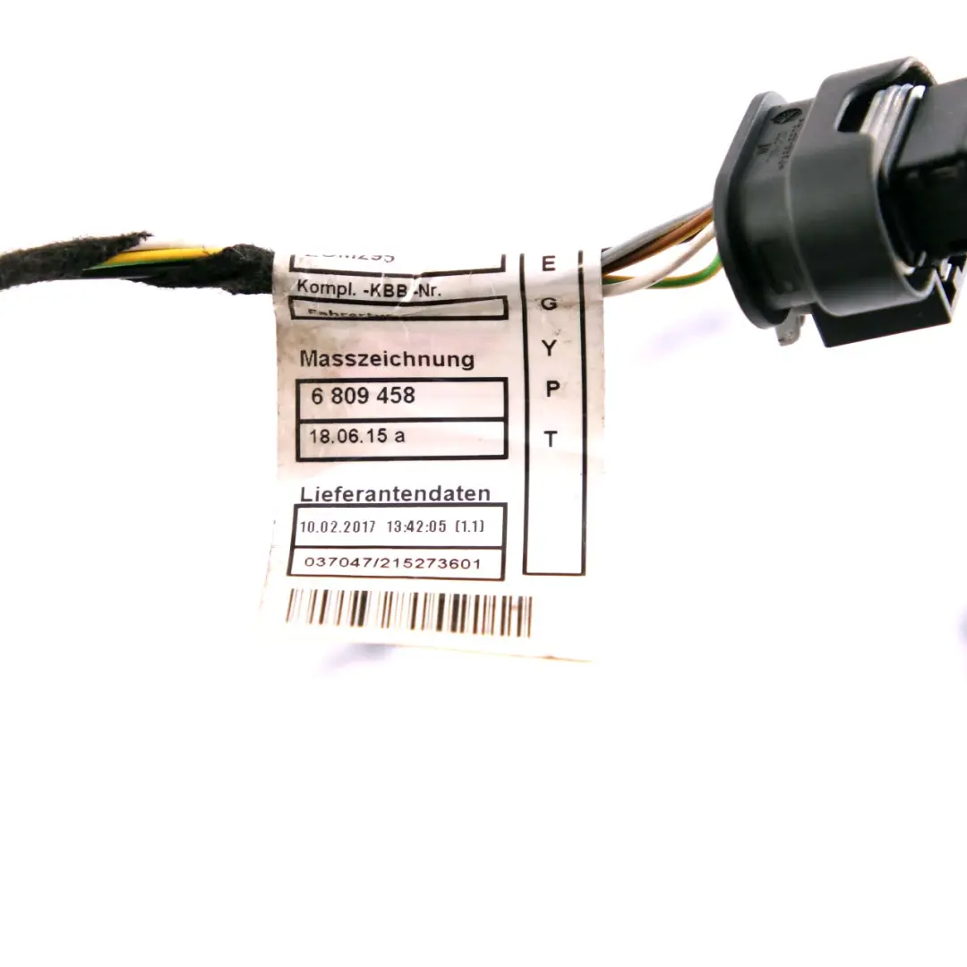 MINI Cooper One F55 F56 Cable Harness Loom Door Front Wiring - SKU 6809468 - Part number 6809468