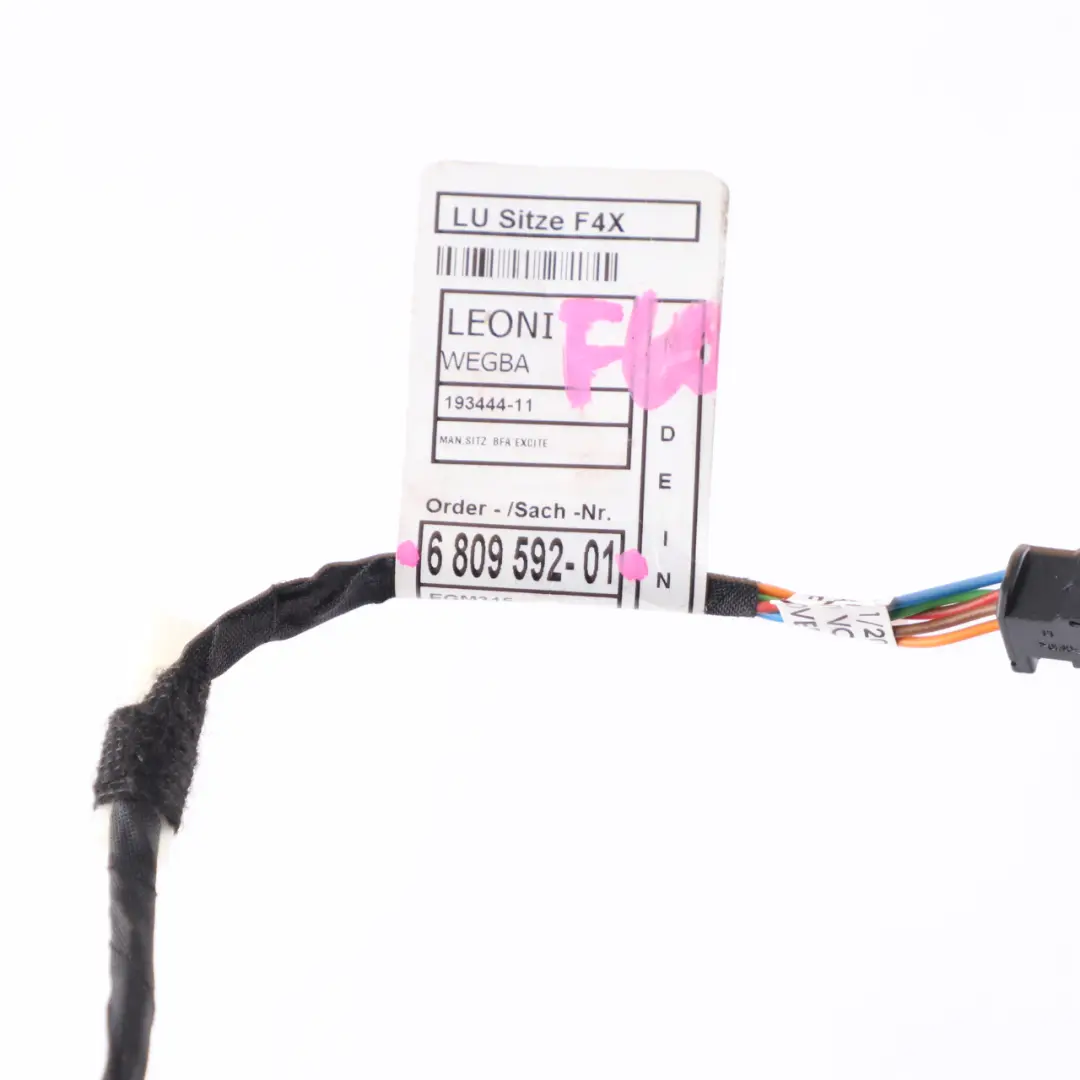 Mini F60 Countryman Seat Wiring Loom Plugin Seat Adjustment Wiring - SKU 6809592 - Part number 9328845
