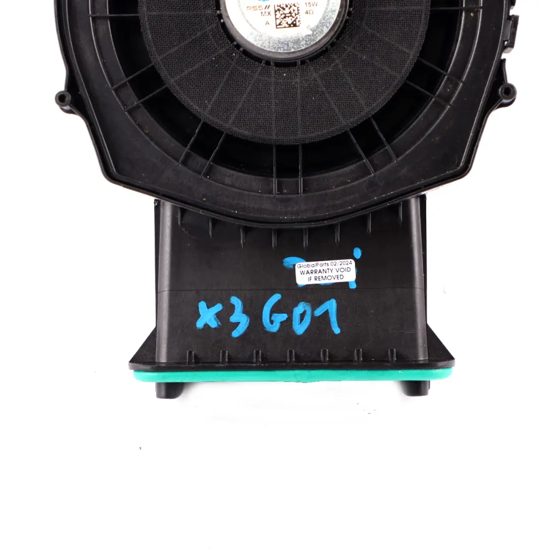 Altavoz central de graves Subwoofer izquierdo derecho para BMW X3 G01 con número de pieza 6811918 BMW X3 G01 Altavoz central de graves Subwoofer izquierdo derecho - SKU 6811918 - Número de pieza 6811918