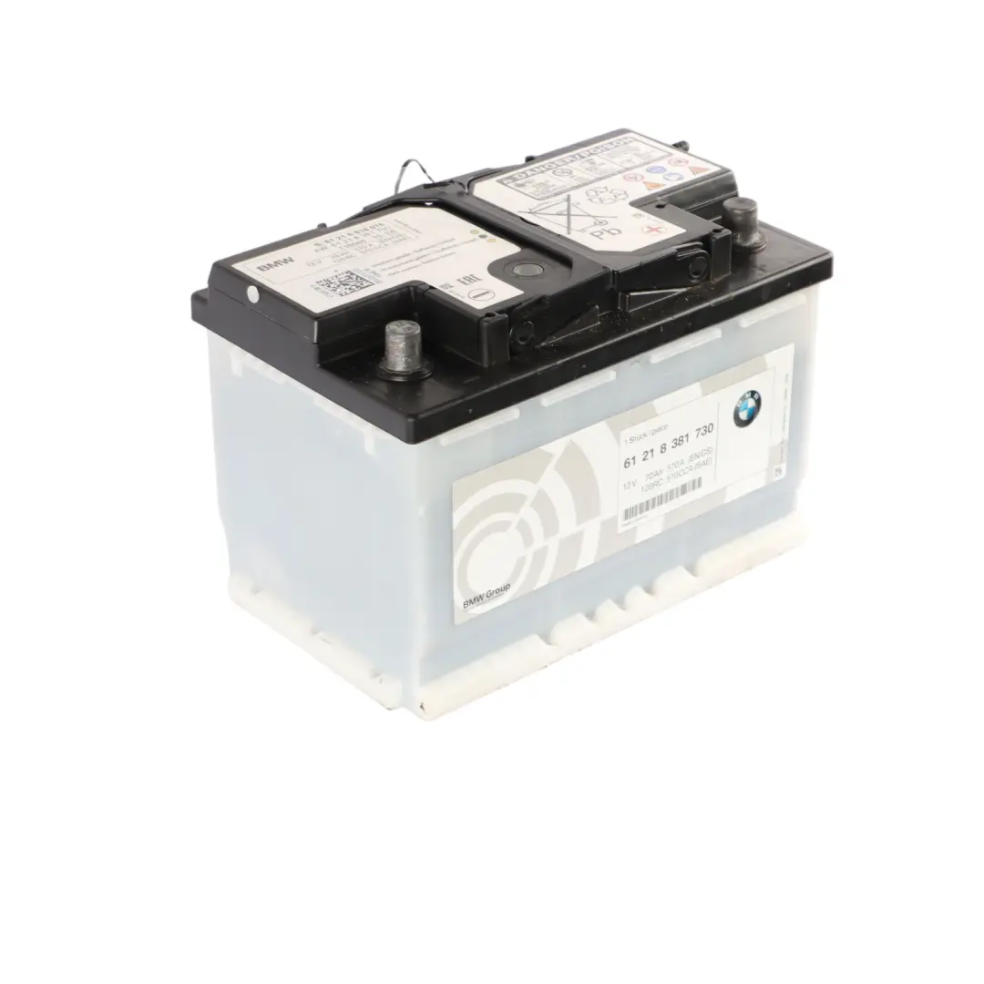 BMW 12V Accumulator Battery 70Ah 570A 8381730 - SKU 6818076 - Part number 6818076