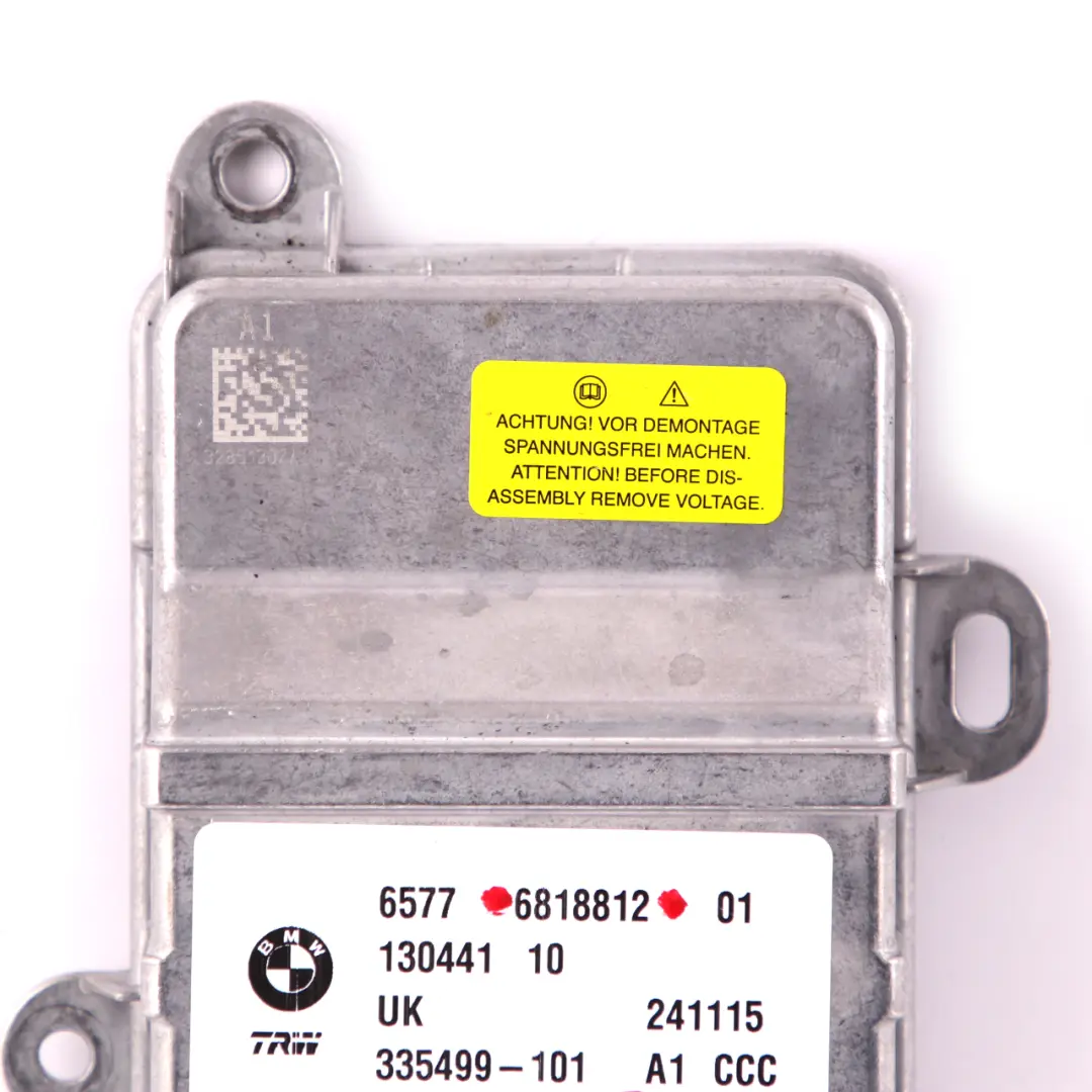 Moduł Sterujący ECU Airbag do BMW F45 F46 Active Gran Tourer o numerze 6818812 BMW F45 F46 Active Gran Tourer Moduł Sterujący ECU Airbag - SKU 6818812 - Numer Części 6818812