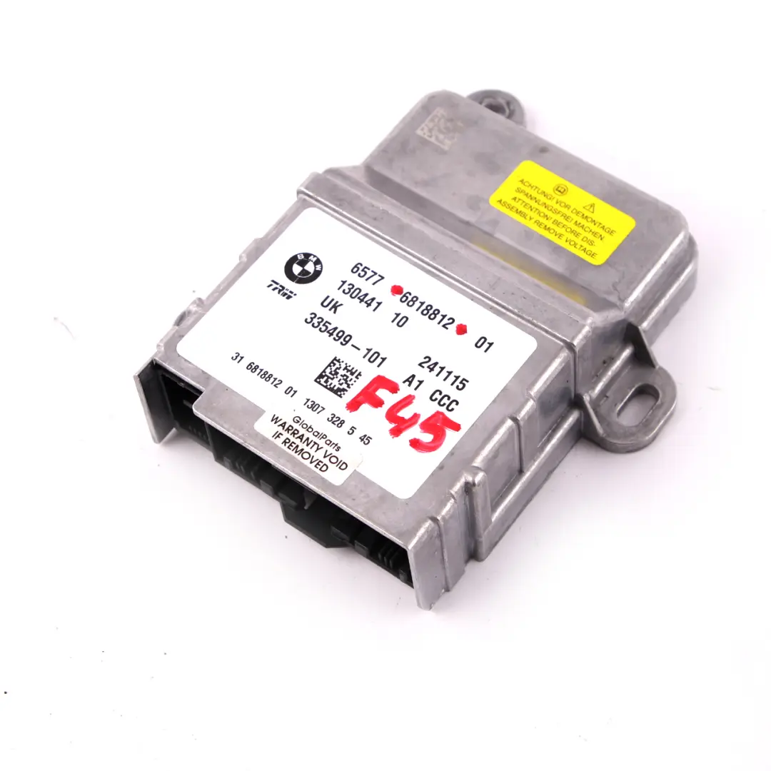 BMW F45 F46 Active Gran Tourer Moduł Sterujący ECU Airbag - SKU 6818812 - Numer Części 6818812