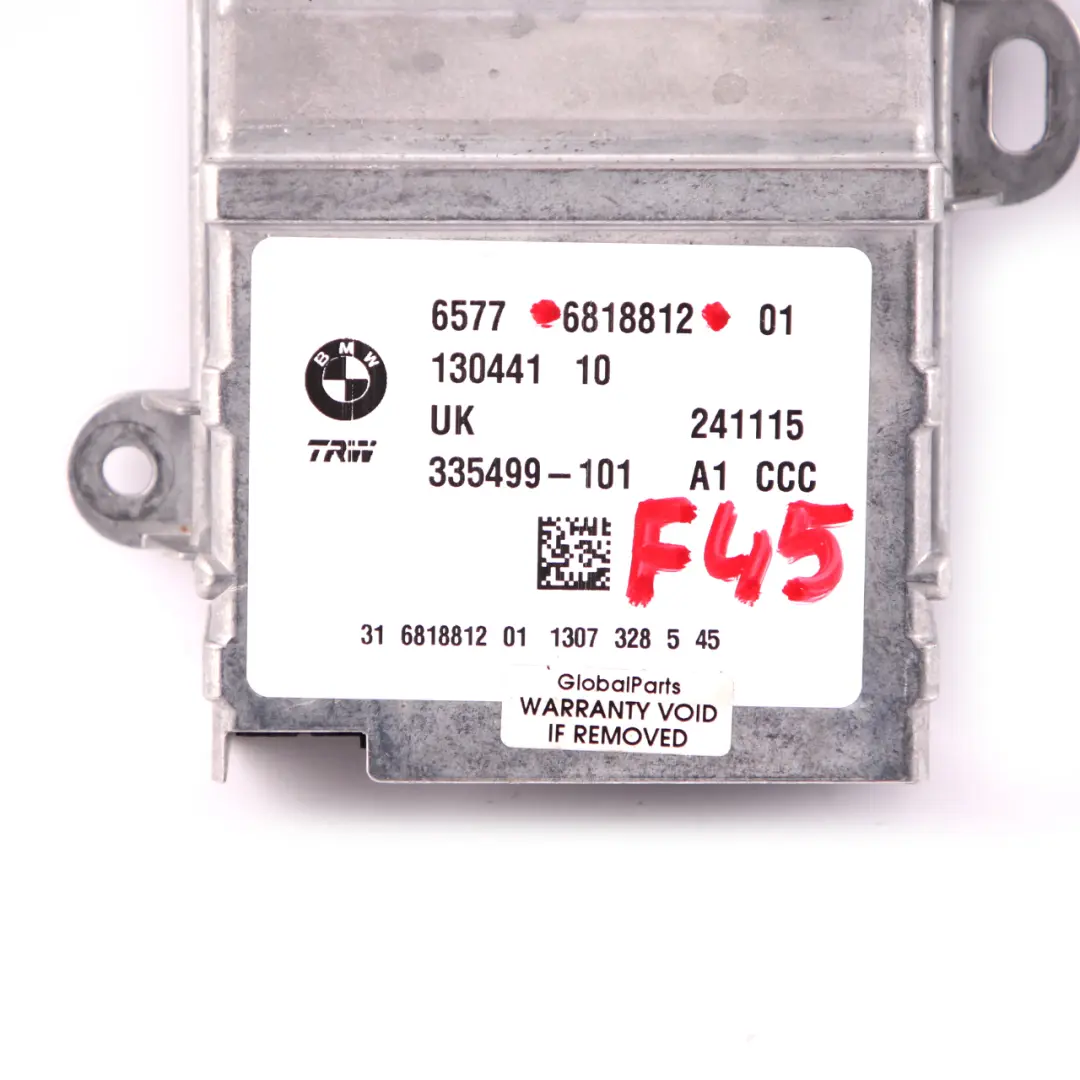 BMW F45 F46 Active Gran Tourer Módulo Aire ECU Unidad de Módulo Control - SKU 6818812 - Número de pieza 6818812