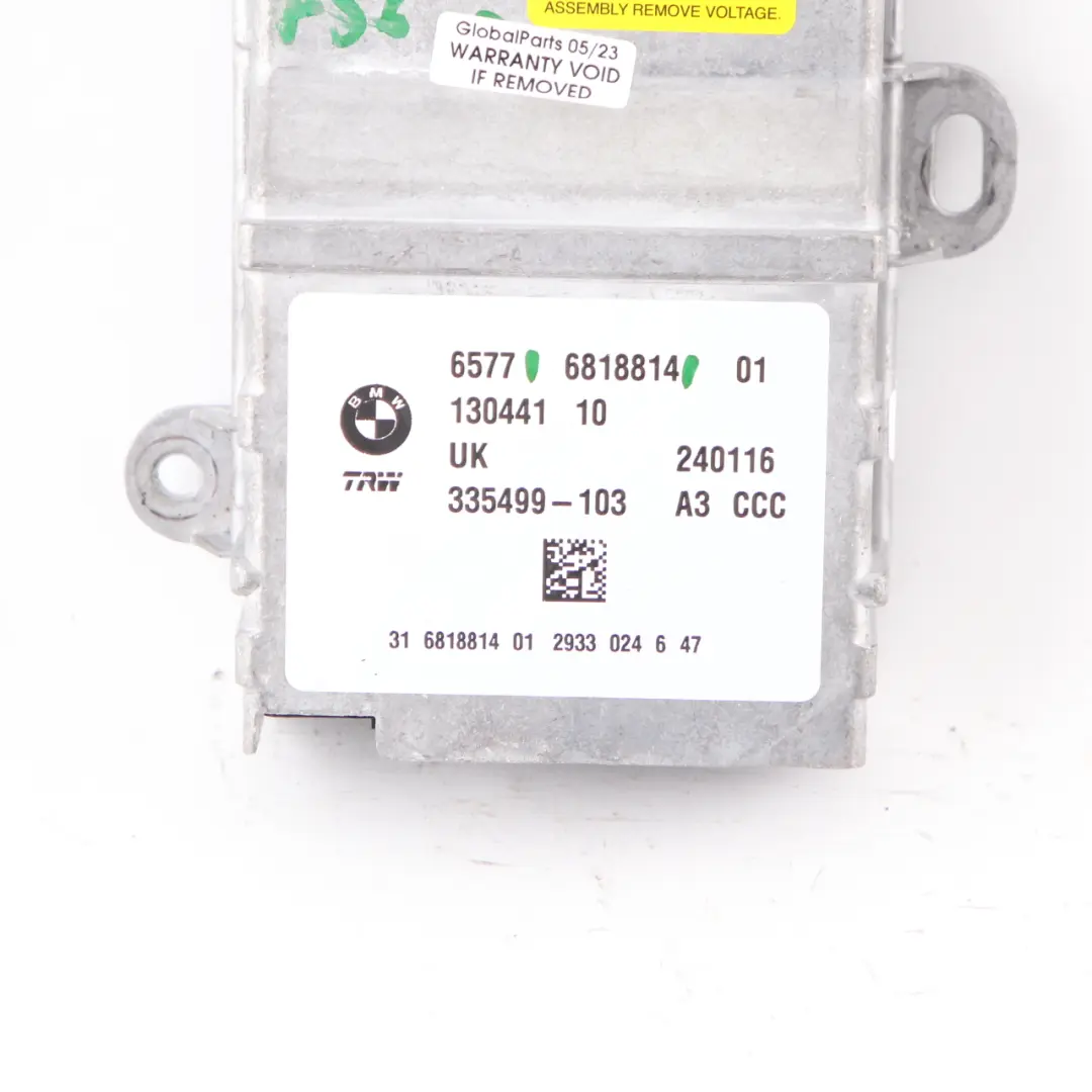  Airbag Modul Mini F55 F56 F60 BMW X1 F48 F45 ECU Steuergerät Airbag - SKU 6818814 - Teilenummer 9484303
