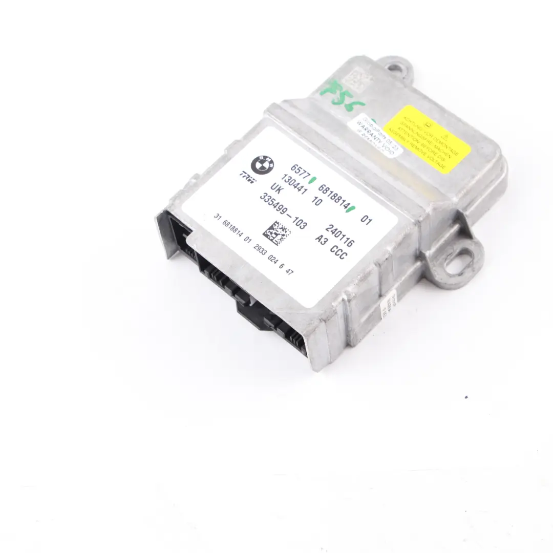  Módulo Airbag Mini F55 F56 F60 BMW X1 F48 F45 ECU Unidad de Control Air Bag - SKU 6818814 - Número de pieza 9484303